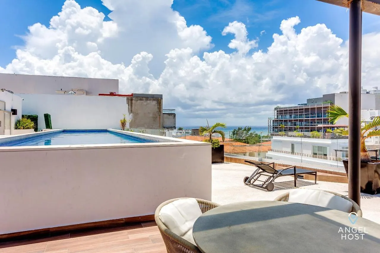 פלאייה דל כרמן Incredible Oceanview Roof Lounge, Apartment Units 2 Blocks To Beach